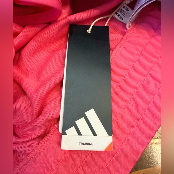 Adidas Women's Bright Pink Athletic Shorts XL - Picture 7 of 10